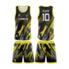 Custom Basketball Uniform BU-353: Fully Sublimated for Court Domination