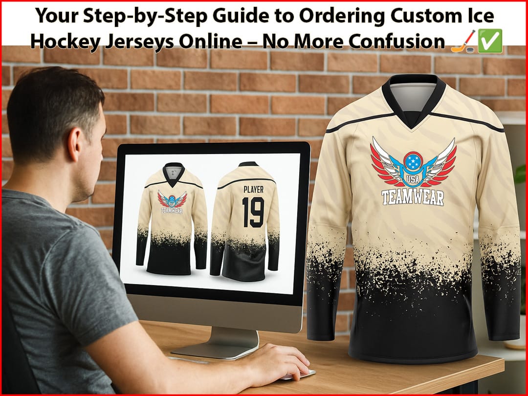 Ordering Custom Ice Hockey Jerseys Online Guide