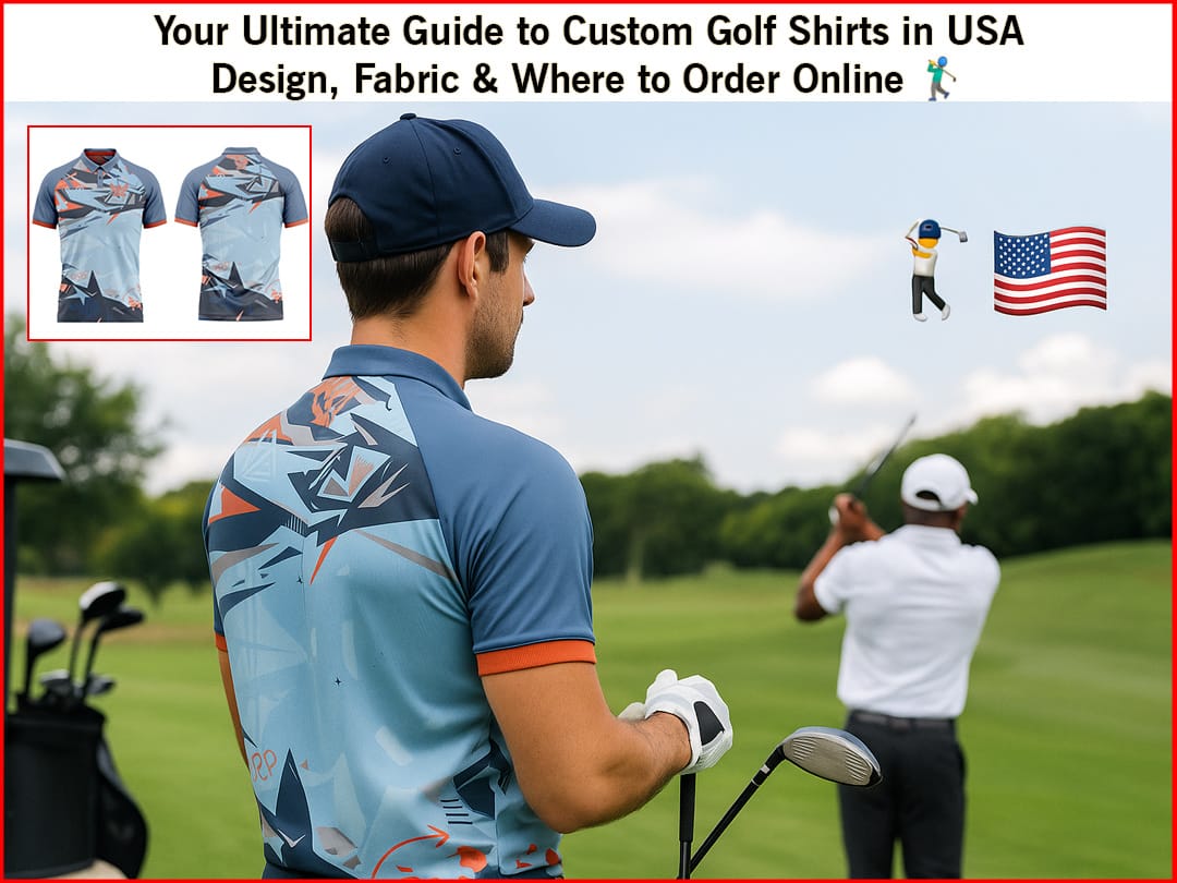 Your Ultimate Guide to Custom Golf Shirts in USA – Design, Fabric & Where to Order Online