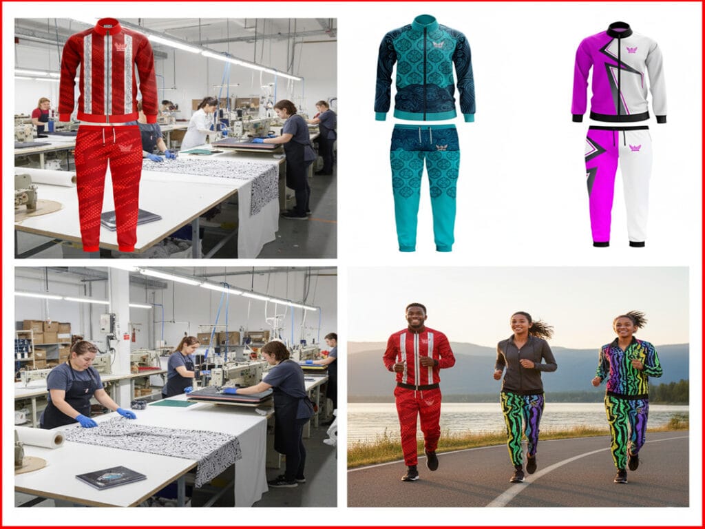 Custom-Patterned Jogging Suits From USA Teamwear