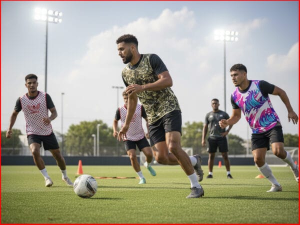 Custom Sublimated Bibs are the Secret Weapon for Elite Team Practice