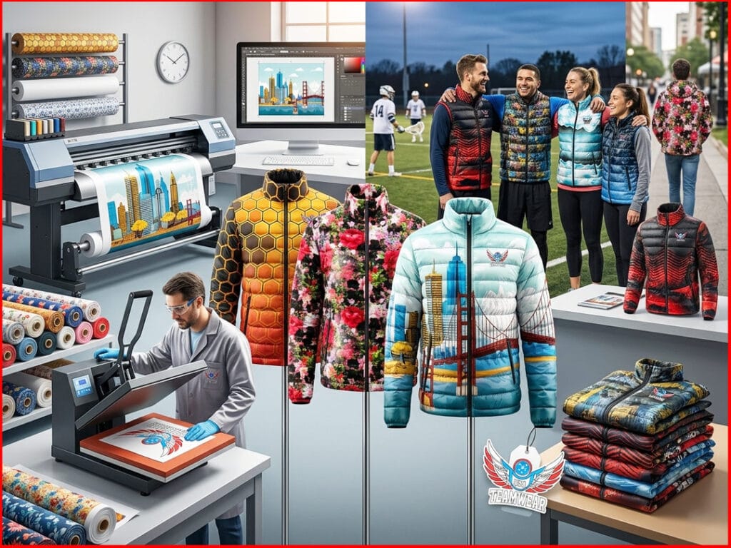 The Ultimate Guide to Sublimated Puffer Jackets for Teams