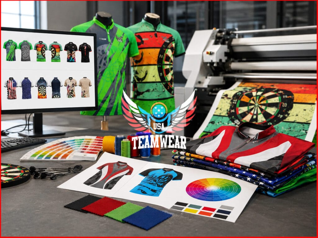 Premium Personalized Dart Jerseys: Get Your Custom Look