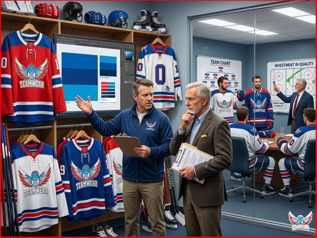 Custom Ice Hockey Jerseys as a Brand Asset