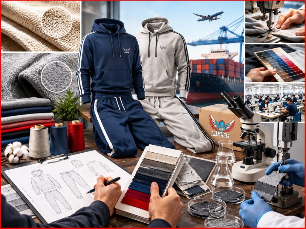 The Fabric Specification Cheat Sheet Every Buyer Needs Before Ordering Custom Jogging Suits from Overseas