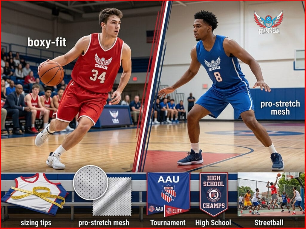 Boxy vs. Slim-Fit Basketball Jerseys: Sizing Guide 2026
